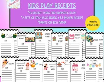 Megapaquete de actividades para niños, imprimibles, con juegos de simulación dramáticos, Montessori, para guardería, aula, aprendizaje en casa, preescolar y niños pequeños.