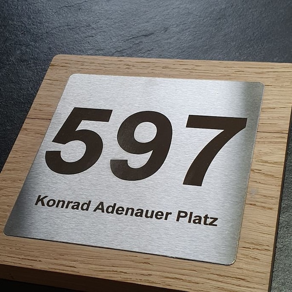 Hausnummernschild 26 Weiß 12x14 Cm Sofort Lieferbar Schild Emaille Hausnummer Haus Nummer Zahl Ziffe | Hn-86