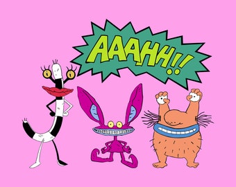 Aaahh Real Monsters SVG