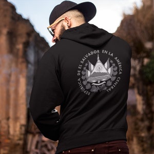 El Salvador Premium Unisex Hoodie in Übergrößen erhältlich