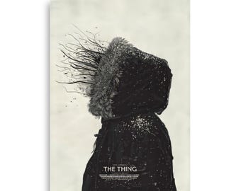 The Thing Art Print – John Carpenter Horror, scifi-filmposter