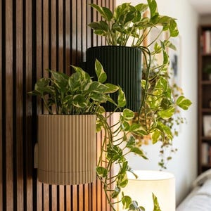 Pot à plantes pour panneaux acoustiques