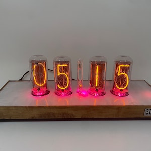 Pearl Large Nixie Smart Clock