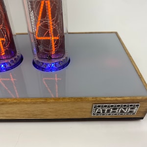 Gray Large Nixie Smart Clock