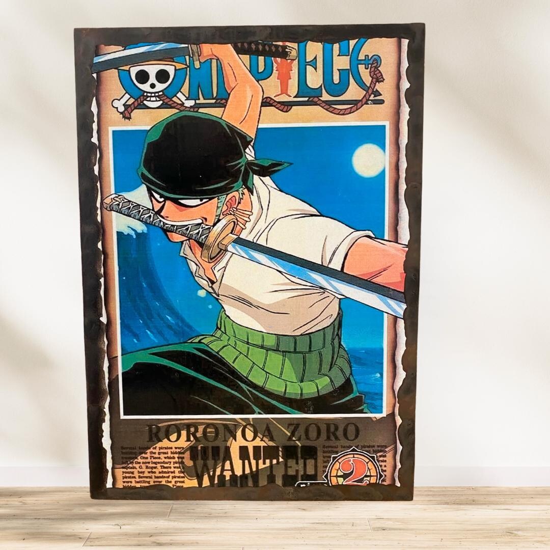 zoro-painting-in-enamel-plaque-style-etsy-uk