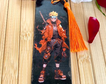 manga wood bookmark