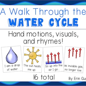 Water Cycle Activity - Walk Through the Water Cycle!