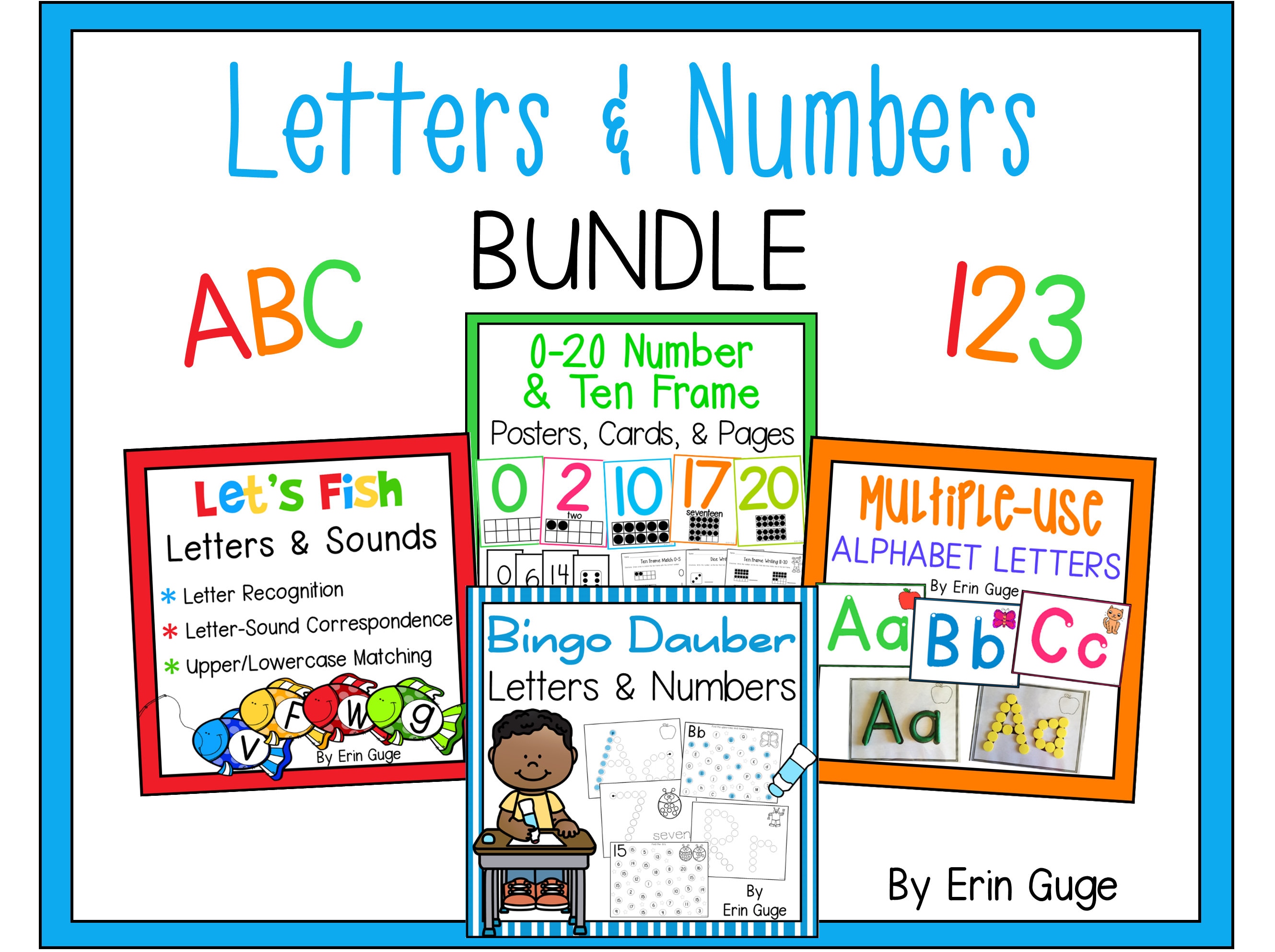 Alphabet Letters Equal Numbers