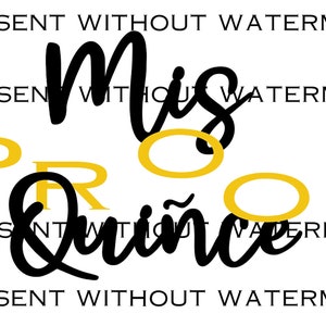 Mis Quince SVG
