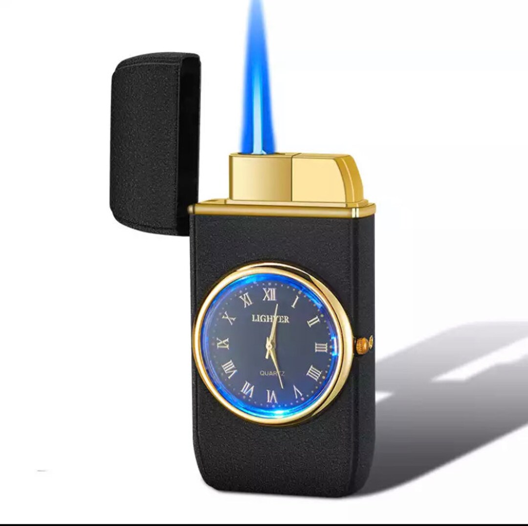 WINDPROOF Butane Gas Cigar Lighter Gadget Etsy