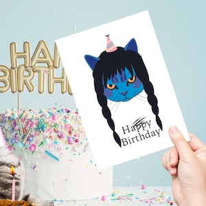 tarjeta de felicitación divertida, aniversario, cumpleaños, siniestro, sarcástico, tarjeta de dicho divertido, amistad