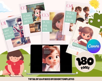 Children's Storybook Bundle: 100+ Pages, Canva Editable (Digital Download)