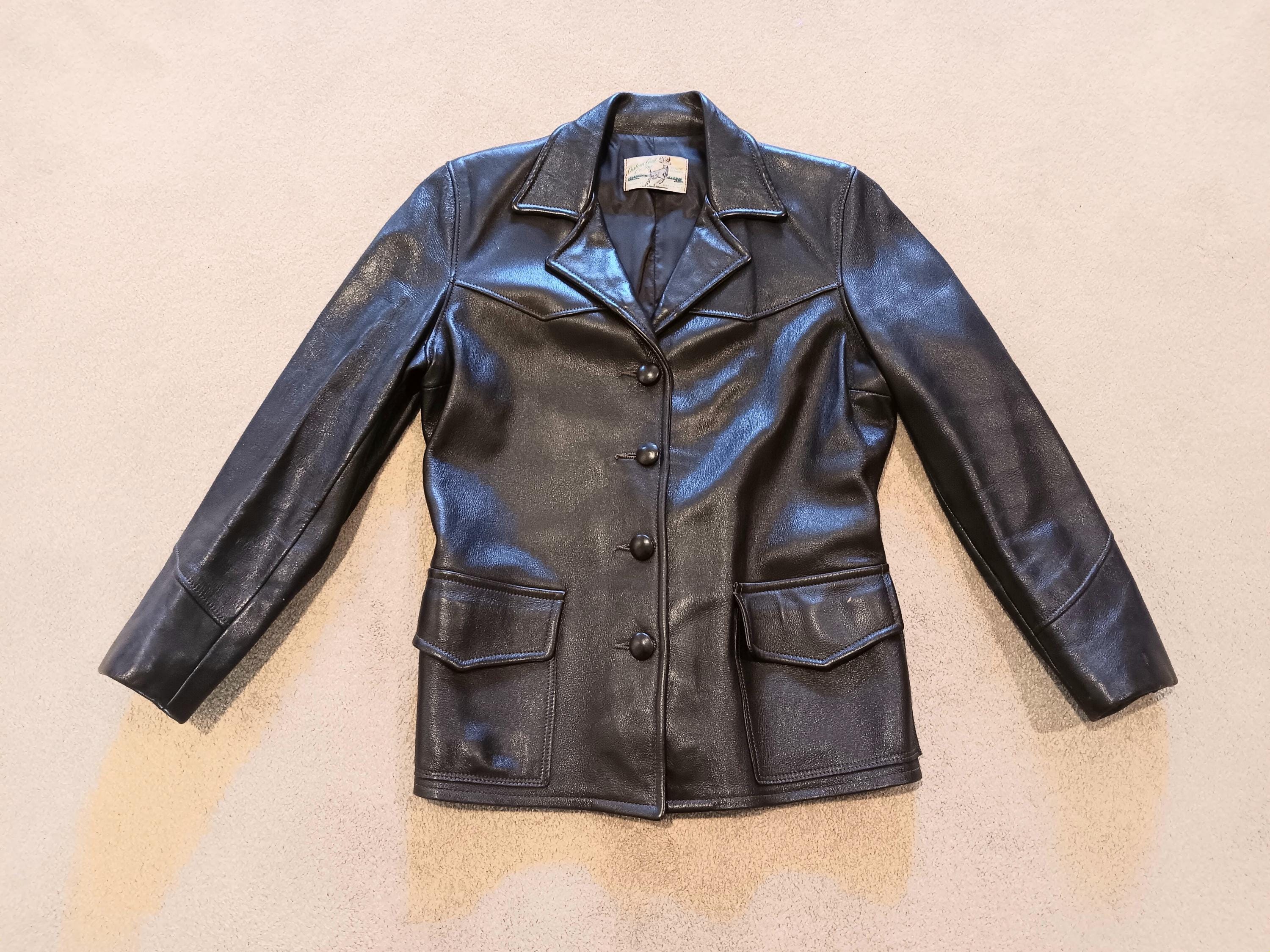 W.B. Place & Co. レザージャケット1940年代ヴィンテージ W.b. Place Leather Jacket - Etsy