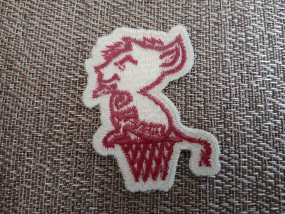 Vintage Red Devil Patch Iron On - image 2