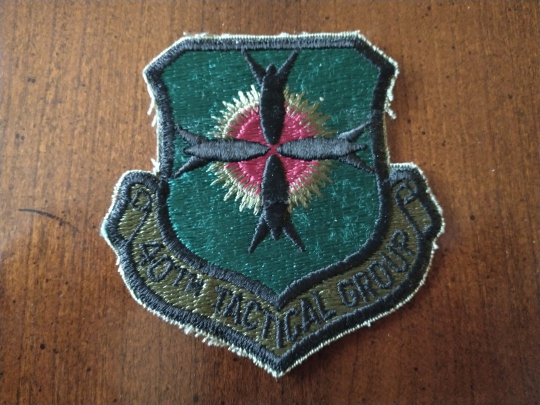 Vintage 40th Tactical Group Patch - Etsy