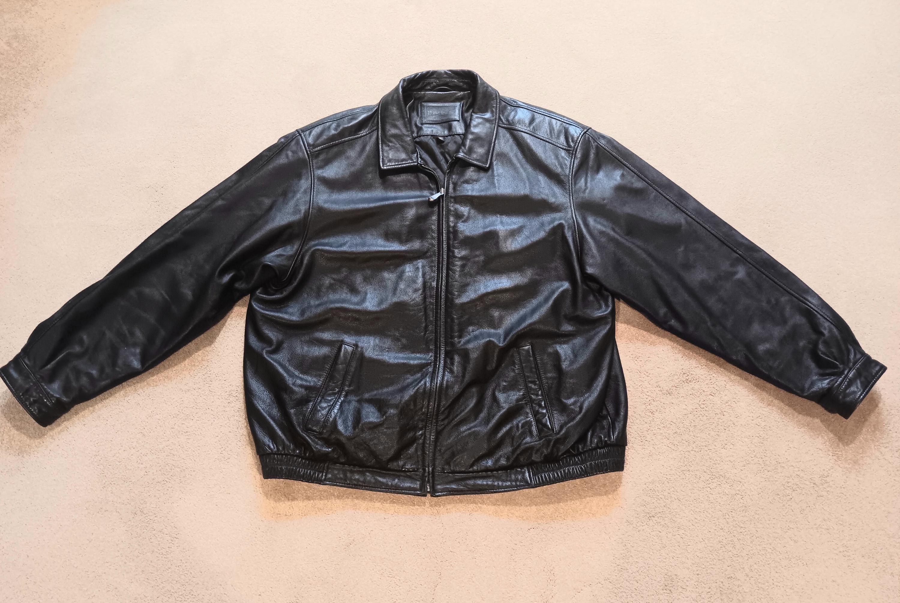 Croft Barrow Leather Jacket - Etsy