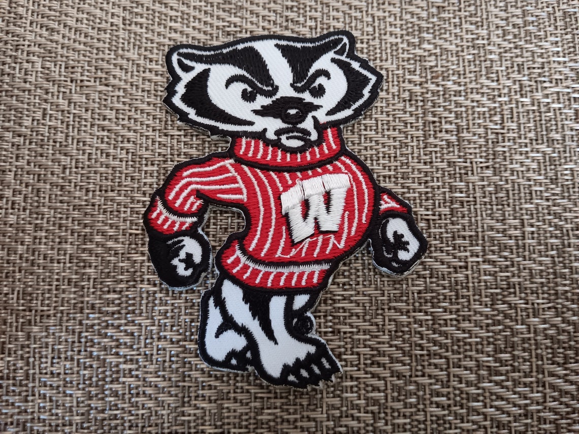 Vintage Badger Wisconsin Patch - Etsy