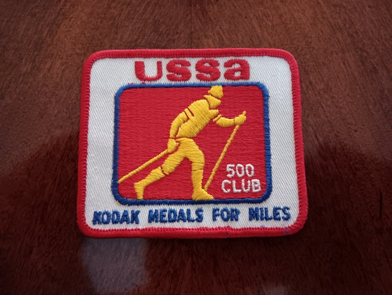 Vintage USSA 500 Club Ski Patch