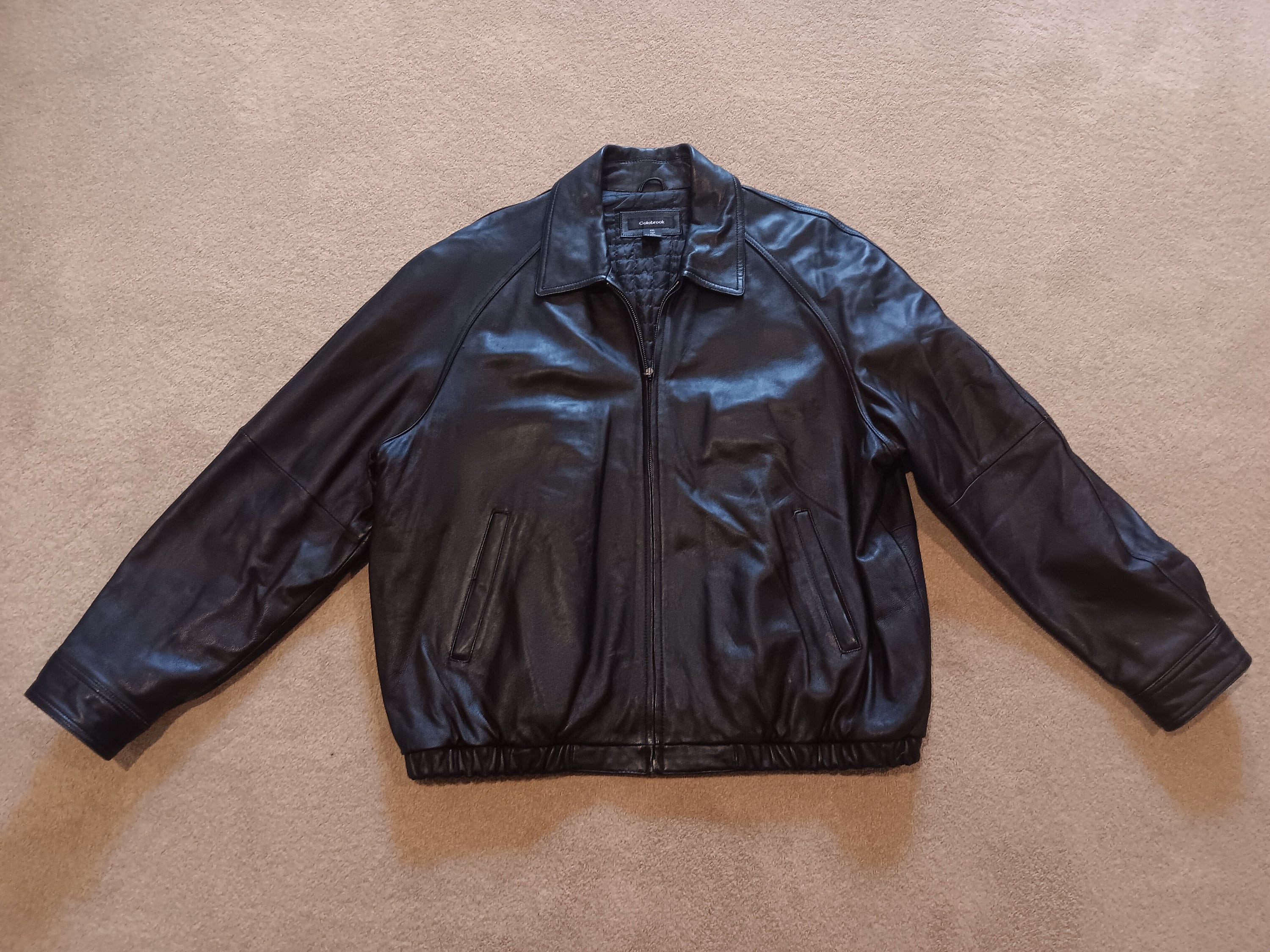 Colebrook & hot sale co leather jacket