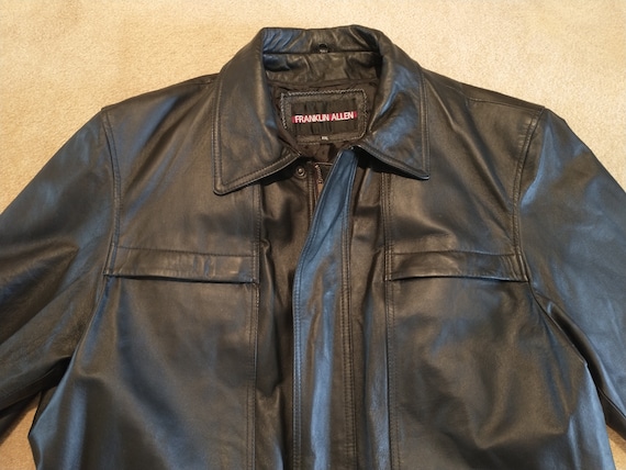 Franklin allen leather jacket discount