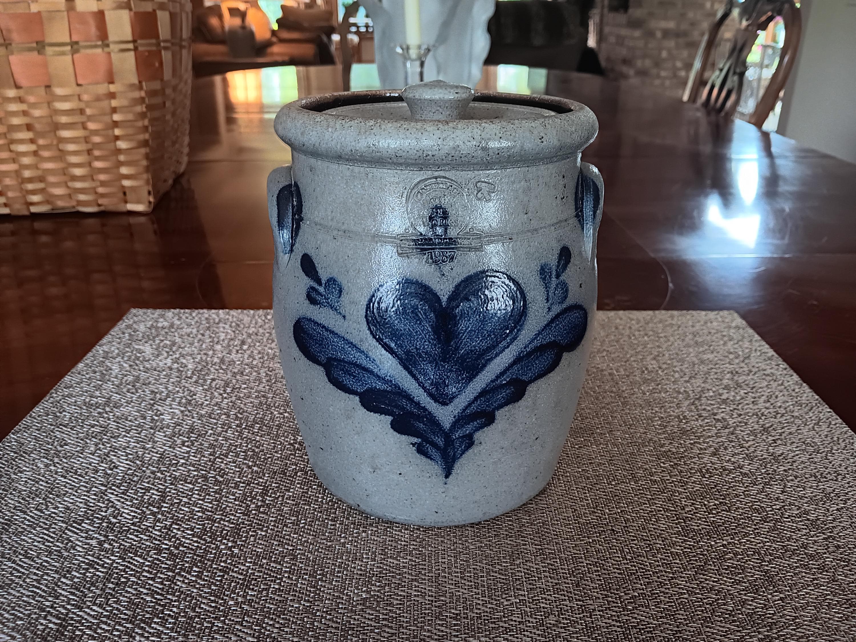 Vintage Heart Canister - Etsy