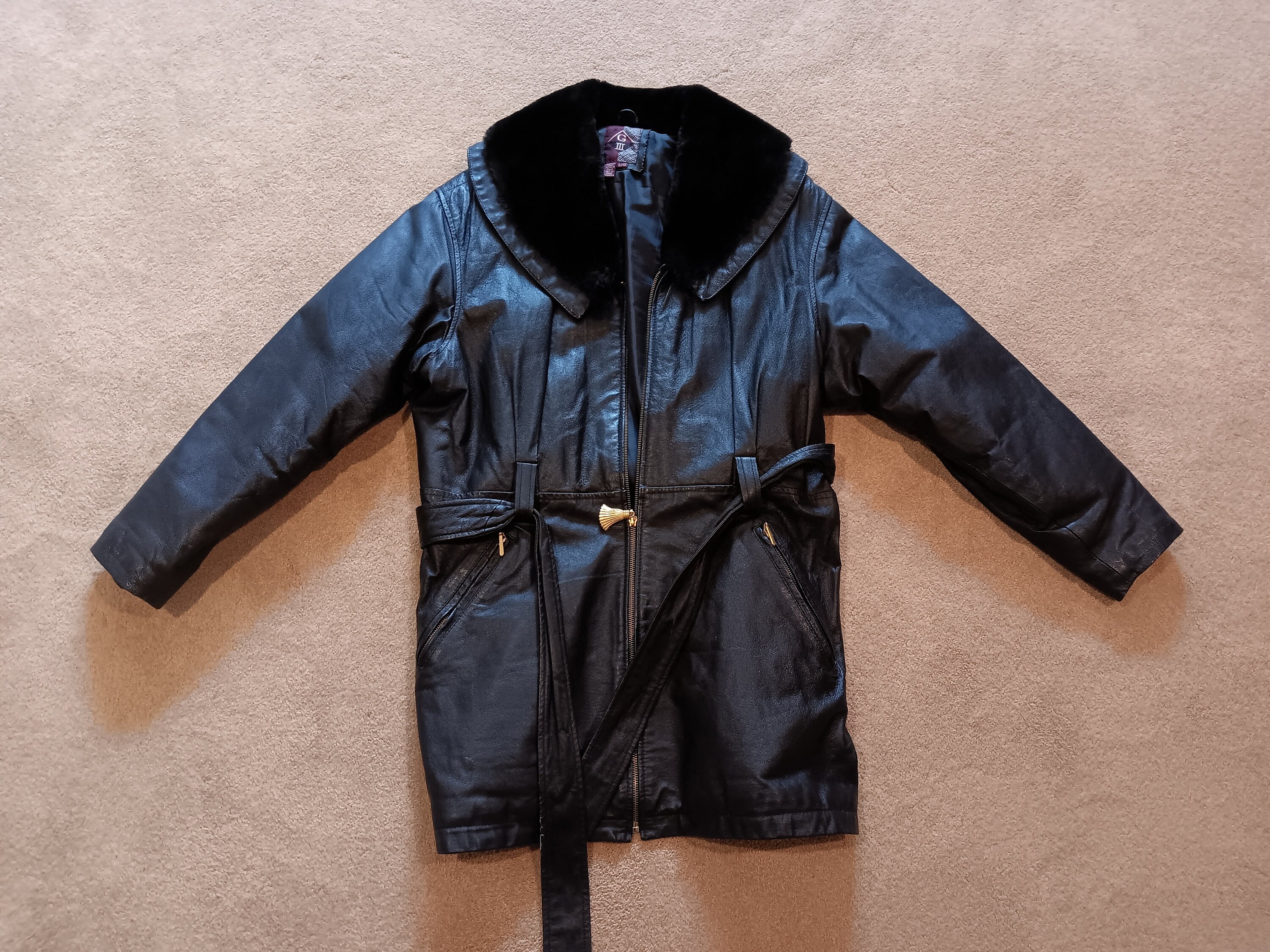 G Iii Leather Coat - Etsy G Iii Leather Coat - Etsy
