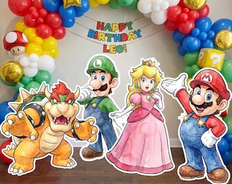 マリオパーティーの飾り、マリオとルイージの誕生日、マリオパーティー