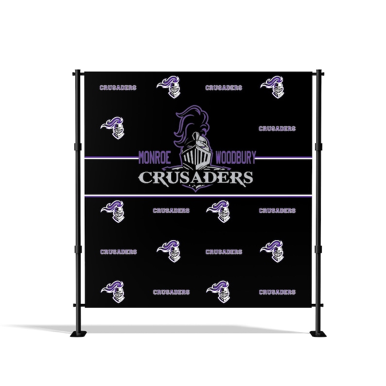 Custom 6x8 FEET Photography Backdrop | Signing Day | Media Step and Repeat | Birthday Backdrop | Photo Booth Props | Photo Backdrop bild 1