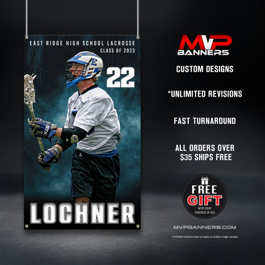 Sports Banner Odyssey Lacrosse Etsy