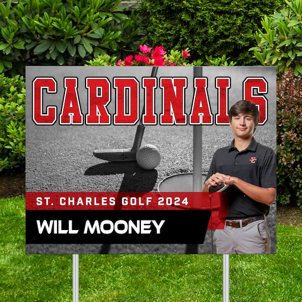 Graduation Yard Sign Golf Etsy