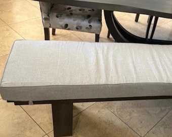 3" Thick Custom Indoor Cushions | Bench Cushion | Floor Pads | Mudroom | Window Nook Pad