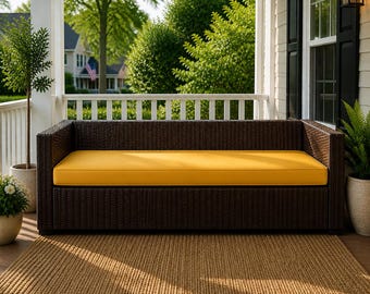Custom Outdoor Sofa Cushion | Outdoor Cushion | Sunbrella & Agora Fabric | Made to Order