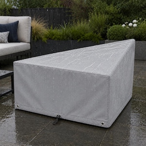 Custom Triangular Patio Cover, Waterproof Wedge Seat, Made-to-Measure Furniture Protection