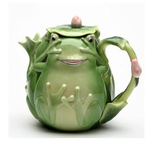 Slimy toad tea set hot sale