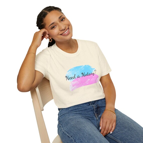 Need a Notary? Unisex Softstyle T-Shirt - Perfect Gift for Celebrations, Lawyers, Graduations, and Everyday Wear