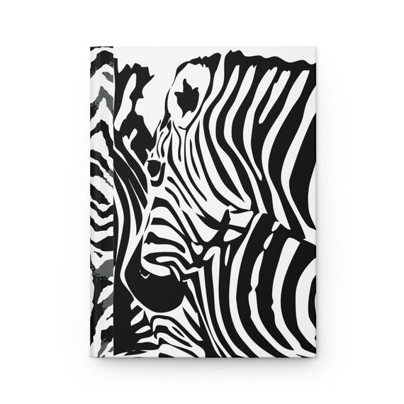 Zebra Design - Hardcover Journal Matte