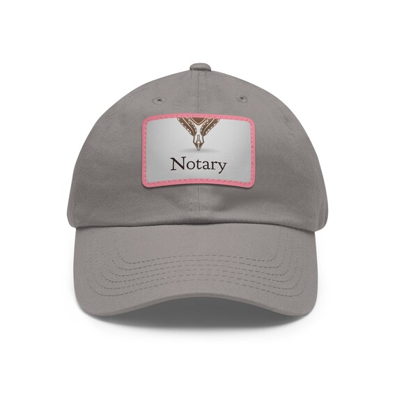 Notary Dad Hat, notary dad hat for her, Notary Gift, Gifts for notaries, mobile notary gifts, 24 colors