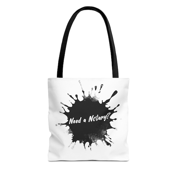 Need a Notary? Tote Bag - Unique Gift for Lawyers, Graduates, Notary Public, Legal Professionals, Business Use
