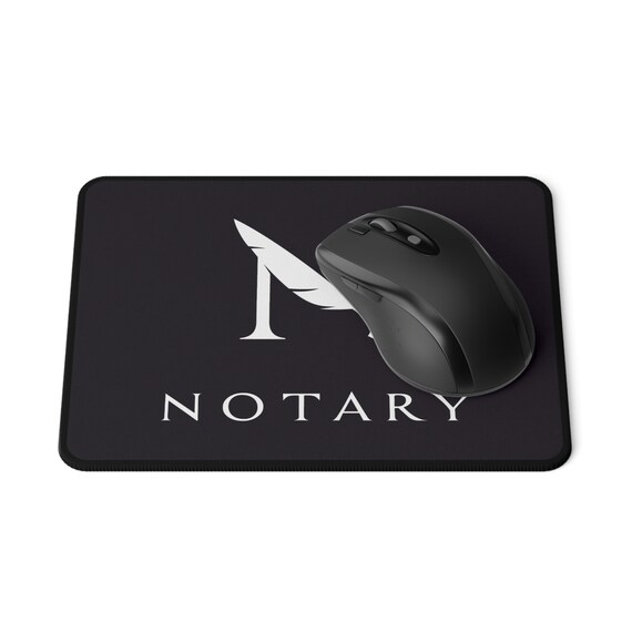 Notary's Choice: Premium Non-Slip Mouse Pad for Effortless Workflow and Professionalism