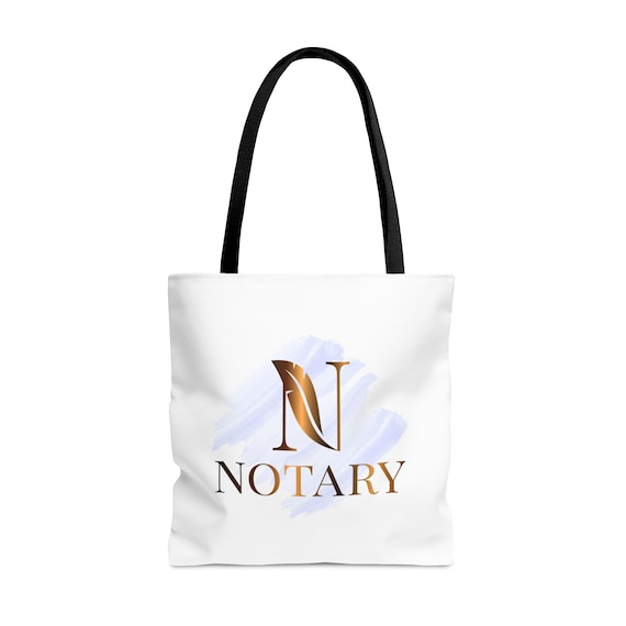 Large Notary Tote, Notary Creations, Notary Bag AOP Tote Bag