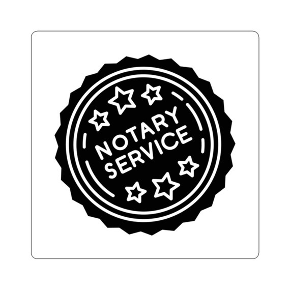Notary Public, Notary Creations Die-Cut Stickers 5-sizes