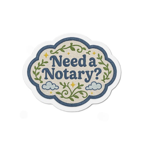 Charming Notary Die-Cut Magnets - Fun Office Decor, Gift for Law Professionals, Home Organization, Unique Wedding Favors, Creative Reminder