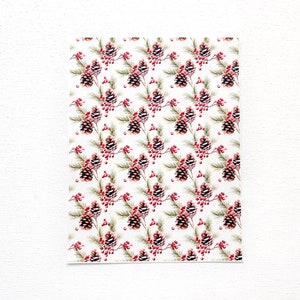 Puocaon Autumn Clay Transfer Paper - 5 Design 25 Pcs Transfer Paper for  Polymer Clay, Fall Flower Cinnamon Pattern Water Soluble Polymer Clay  Transfer