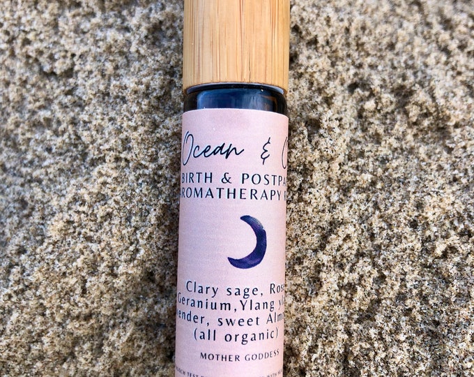 Birth & Post Partum Aromatherapy Roller Oil, Stimulate Labour, for Pre, Birth and Post Birth