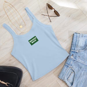 Women’s micro-rib tank top