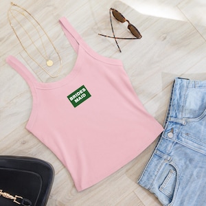 Women’s micro-rib tank top