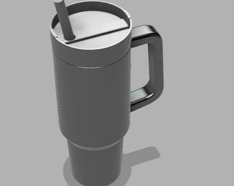 Stanley Tumbler Cup Keyhcain Replica .STL file for 3d printing
