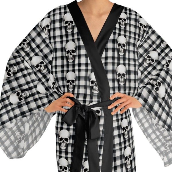 Skull Robe Kimono - Etsy