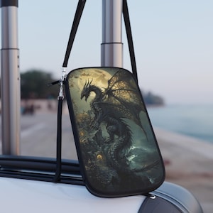 Drachen Geldbörse!  Leichte, Armband, Schulter, Crossbody Bag.  Reise, Passport Brieftasche.  Urlaub, Arbeit, Alltag!  Vielseitig einsetzbar!