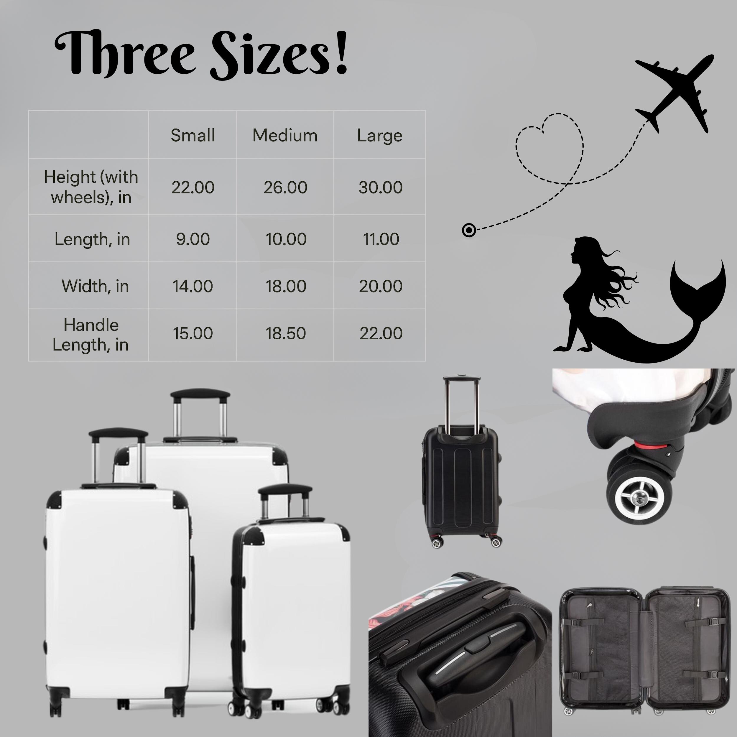 thumbnail image 2 of Gothic Floral Skull Suitcase - Unique Pattern Carry-On Luggage With 360-Degree Wheels 2 of 10